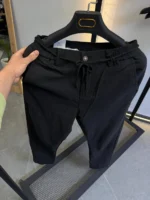 ikon Breeze Linen Pants Men’s Casual Slim Fit Pants - Image 3