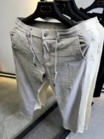 ikon Breeze Linen Pants Men’s Casual Slim Fit Pants - Image 8
