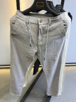 ikon Breeze Linen Pants Men’s Casual Slim Fit Pants - Image 23