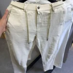 ikon Breeze Linen Pants Men’s Casual Slim Fit Pants