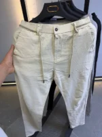 ikon Breeze Linen Pants Men’s Casual Slim Fit Pants - Image 14