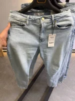 Light Blue slim Fit Stretch Jeans – Basic Essential - Image 2