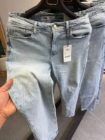 Light Blue slim Fit Stretch Jeans – Basic Essential - Image 8