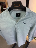 Men’s Slim Fit Striped Shirt – Elegant Casual Button-Up Shirt | Zac - Image 16