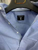 Men’s Slim Fit Striped Shirt – Elegant Casual Button-Up Shirt | Zac - Image 9