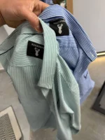 Men’s Slim Fit Striped Shirt – Elegant Casual Button-Up Shirt | Zac - Image 8