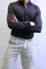 Men’s Slim Fit Casual Button-Up Shirt – Elegant Style - Image 13