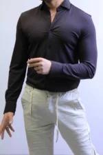 Men’s Slim Fit Casual Button-Up Shirt – Elegant Style - Image 17