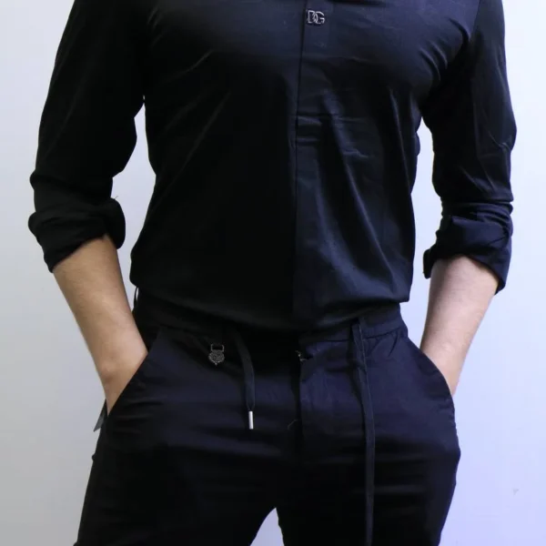 Men’s Slim Fit Casual Button-Up Shirt – Elegant Style