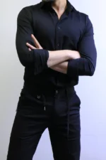 Men’s Slim Fit Casual Button-Up Shirt – Elegant Style - Image 15