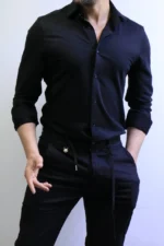 Men’s Slim Fit Casual Button-Up Shirt – Elegant Style - Image 21