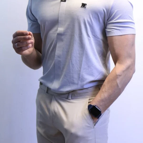 Men’s Slim Fit Polo Shirt – Elegant & Comfortable