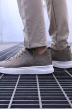 Men’s Premium Leather Sneakers – Minimal Low Top – Image 6