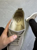Men’s Premium Leather Sneakers – Minimal Low Top – Image 7