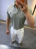 Men’s Slim Fit Polo Shirt – Elegant & Comfortable - Image 29