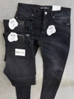 Dark gray slim jeans for men Basic, Modern Fit - Image 11