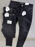 Dark gray slim jeans for men Basic, Modern Fit