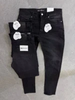 Dark gray slim jeans for men Basic, Modern Fit - Image 8