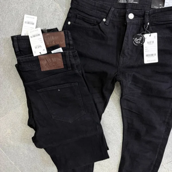 Essential BLACK Denim Jeans , signature BLACK Wash Denim