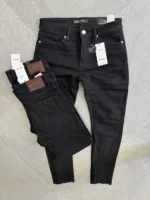 Essential BLACK Denim Jeans , signature BLACK Wash Denim - Image 4
