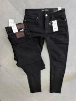 Essential BLACK Denim Jeans , signature BLACK Wash Denim - Image 5