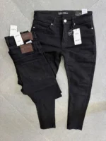 Essential BLACK Denim Jeans , signature BLACK Wash Denim - Image 7