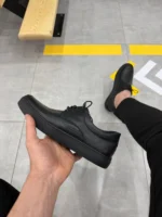 Premium Leather Lace-Up Shoes – Minimal & Elegant Everyday Style - Image 16