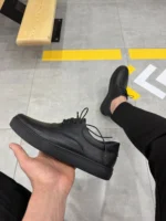 Premium Leather Lace-Up Shoes – Minimal & Elegant Everyday Style - Image 12
