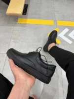 Premium Leather Lace-Up Shoes – Minimal & Elegant Everyday Style - Image 9