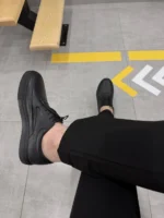 Premium Leather Lace-Up Shoes – Minimal & Elegant Everyday Style - Image 3