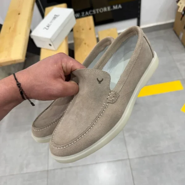 Men’s Suede Loafers – Casual Slip-On Shoes | Elegant & Comfortable
