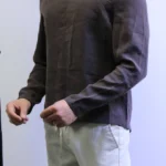 Men’s Slim Fit Long Sleeve T-Shirt – Modern Casual Style