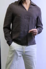 Men’s Slim Fit Long Sleeve T-Shirt – Modern Casual Style – Image 5
