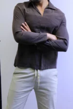 Men’s Slim Fit Long Sleeve T-Shirt – Modern Casual Style – Image 4
