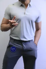 Premium Slim Fit Polo T-Shirt – Modern Minimal Style for Men – Image 6