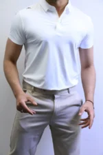 Premium Slim Fit Polo T-Shirt – Modern Minimal Style for Men