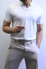 Men’s Premium Polo T-Shirt – Elegant Slim Fit Casual Style – Image 16