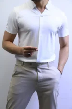 Men’s Premium Polo T-Shirt – Elegant Slim Fit Casual Style – Image 5