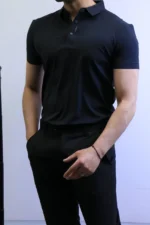 Premium Slim Fit Polo T-Shirt – Modern Minimal Style for Men – Image 8
