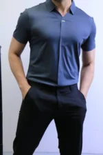 Men’s Premium Polo T-Shirt – Elegant Slim Fit Casual Style – Image 7