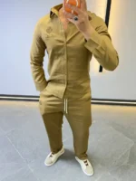 Luxury Linen Style Ensemble – Modern Elegant Casual Set – Image 10