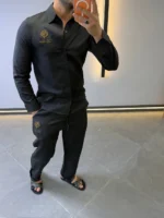 Luxury Linen Style Ensemble – Modern Elegant Casual Set – Image 13