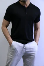 Men’s Premium Polo T-Shirt – Elegant Slim Fit Casual Style – Image 3