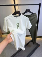 Premium Sport Lounge Set – Minimalist T-Shirt & Jogger Ensemble – Image 7