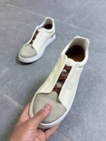 Men’s Premium leather Urban Sneakers – Sleek & Versatile – Image 2