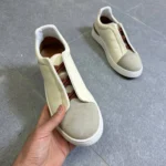 Men’s Premium leather Urban Sneakers – Sleek & Versatile