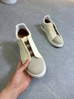 Men’s Premium leather Urban Sneakers – Sleek & Versatile