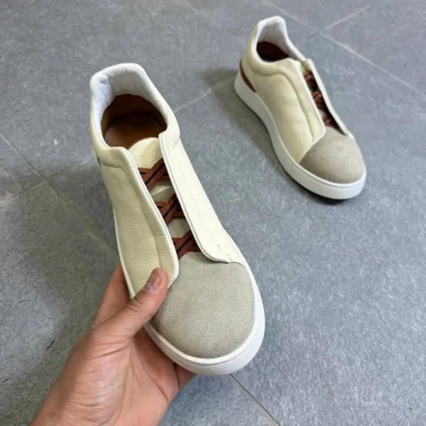 Men’s Premium leather Urban Sneakers – Sleek & Versatile