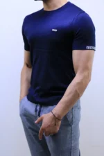 Premium Ribbed Polo T-Shirt – Modern Slim Fit & Elegant Style – Image 13