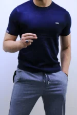 Premium Ribbed Polo T-Shirt – Modern Slim Fit & Elegant Style – Image 9